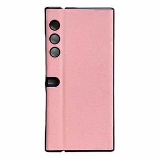 For Honor V Purse Litchi Texture PU + PC Shockproof Phone Case(Pink)