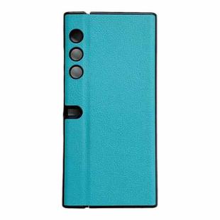 For Honor V Purse Litchi Texture PU + PC Shockproof Phone Case(Blue)