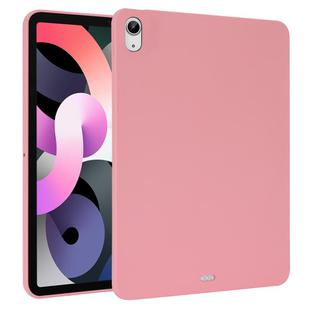 For iPad Air 10.9 2022 / Pro 11 2018 Oil Spray Skin-friendly TPU Tablet Case(Pink)