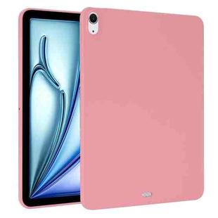 For iPad Air 11 2024 / 2025 Oil Spray Skin-friendly TPU Tablet Case(Pink)