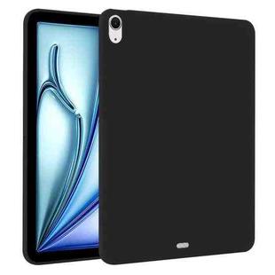 For iPad Air 11 2024 Oil Spray Skin-friendly TPU Tablet Case(Black)