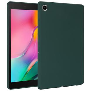 For Samsung Galaxy Tab A 8.0 2019 / T290 Oil Spray Skin-friendly TPU Tablet Case(Deep Green)