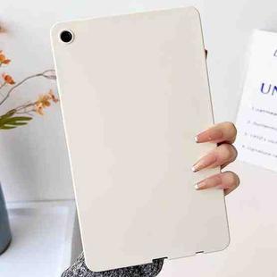 For Samsung Galaxy Tab A9+ 2023 X210 Oil Spray Skin-friendly TPU Tablet Case(Milk White)