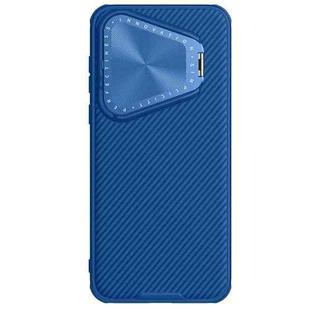 For Huawei Pura 70 NILLKIN Black Mirror Prop CD Texture Mirror Phone Case(Blue)