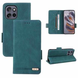 For Motorola Edge 50 Neo 5G Magnetic Clasp Leather Phone Case(Green)