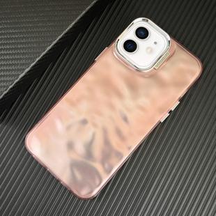 For iPhone 11 3D IMD Water Ripple TPU + Acrylic Electroplated Phone Case(Pink)