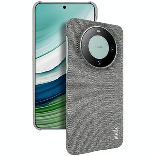 For Huawei Mate 60 imak Ruiyi Series Cloth Texture PU + PC Phone Case(Light Grey)