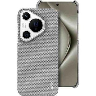 For Huawei Pura 70 Pro / 70 Pro+ imak Ruiyi Series Cloth Texture PU + PC Phone Case(Light Grey)