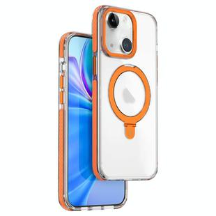 For iPhone 15 WIWU JKK-015 3 in 1 MagSafe Phone Case(Orange)