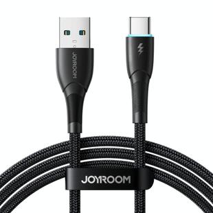 JOYROOM SA32-AC3 Starry Series 3A USB to USB-C / Type-C Fast Charging Data Cable, Length:1m(Black)