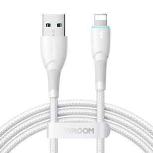 JOYROOM SA32-AL3 Starry Series 3A USB to 8 Pin Fast Charging Data Cable, Length:1m(White)
