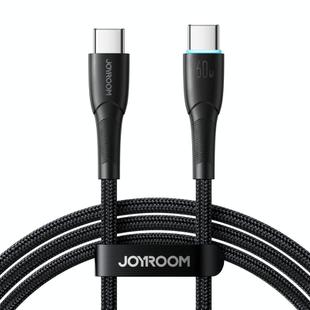 JOYROOM SA32-CC3 Starry Series 60W USB-C / Type-C to USB-C / Type-C Fast Charging Data Cable, Length:1m(Black)