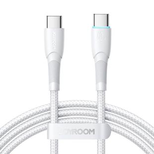 JOYROOM SA32-CC3 Starry Series 60W USB-C / Type-C to USB-C / Type-C Fast Charging Data Cable, Length:1m(White)