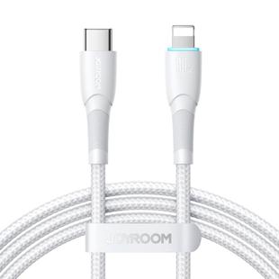 JOYROOM SA32-CL3 Starry Series 30W USB-C / Type-C to 8 Pin Fast Charging Data Cable, Length:1m(White)