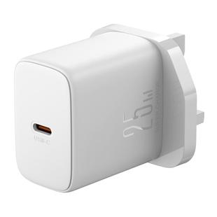 JOYROOM JR-TCF11 25W USB-C / Type-C Port Fast Charger, Specification:UK Plug(White)