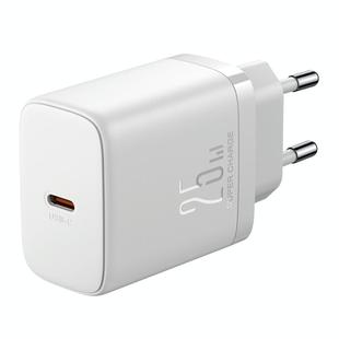JOYROOM JR-TCF11 25W USB-C / Type-C Port Fast Charger, Specification:EU Plug(White)