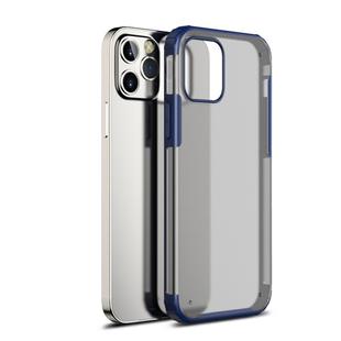 For iPhone 12 Pro Max Magic Armor TPU + PC Combination Case(Navy Blue)