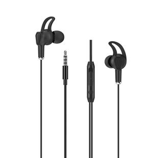 WIWU EB309 3.5mm In-ear Stereo Wired Earphone, Length: 1.1m(Black)