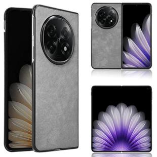 For OPPO Find N5 Litchi Texture Back Cover Phone Case(Grey)