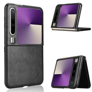 For Huawei Pura X Litchi Texture Back Cover Phone Case(Black)