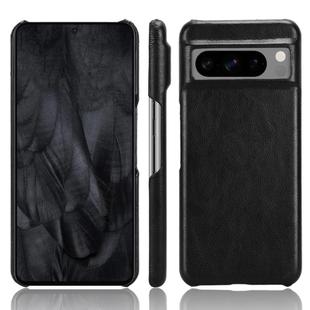 For Google Pixel 8 Litchi Texture Back Cover Phone Case(Black)
