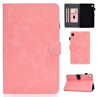 For Samsung Galaxy Tab A9+ Cowhide Texture Horizontal Flip Leather Tablet Case with Sleep / Wake-up Function(Rose Gold)