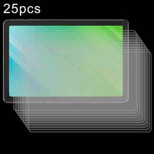 For LUCA TA10E1W63-V1H 10.1 inch 25pcs 0.3mm 9H Explosion-proof Tempered Tablet Glass Film