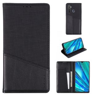 For OPPO Realme 5 Pro MUXMA MX109 Horizontal Flip Leather Case with Holder & Card Slot & Wallet(Black)