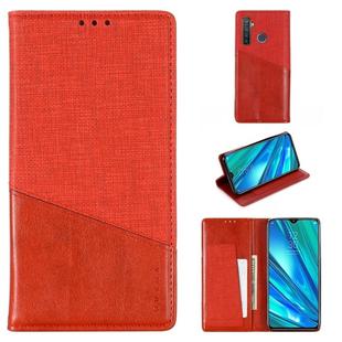 For OPPO Realme 5 Pro MUXMA MX109 Horizontal Flip Leather Case with Holder & Card Slot & Wallet(Red)