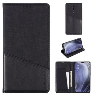 For OPPO Reno Z MUXMA MX109 Horizontal Flip Leather Case with Holder & Card Slot & Wallet(Black)