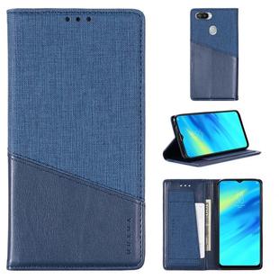For OPPO Realme 2 Pro MUXMA MX109 Horizontal Flip Leather Case with Holder & Card Slot & Wallet(Blue)