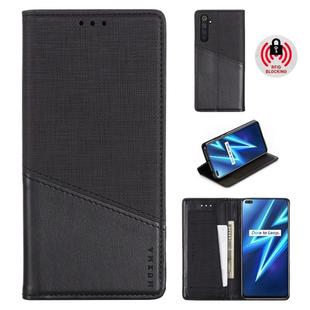 For OPPO Realme 6 Pro MUXMA MX109 Horizontal Flip Leather Case with Holder & Card Slot & Wallet(Black)