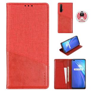 For OPPO Realme X50 MUXMA MX109 Horizontal Flip Leather Case with Holder & Card Slot & Wallet(Red)