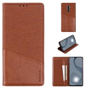 For OPPO Realme X2 Pro MUXMA MX109 Horizontal Flip Leather Case with Holder & Card Slot & Wallet(Brown)