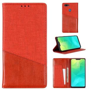 For OPPO Realme 2 MUXMA MX109 Horizontal Flip Leather Case with Holder & Card Slot & Wallet(Red)