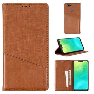 For OPPO Realme 2 MUXMA MX109 Horizontal Flip Leather Case with Holder & Card Slot & Wallet(Brown)