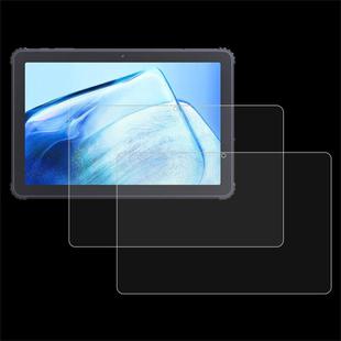 For HTC A103 10.1 2pcs 0.3mm 9H Explosion-proof Tempered Tablet Glass Film