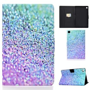 For Samsung Galaxy Tab A9+ Electric Horizontal Flat Painted Leather Tablet Case with Sleep / Wake-up Function(Grit)