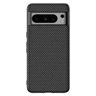For Google Pixel 8a Ultra-thin Carbon Fiber Texture Printing Phone Case(Black)
