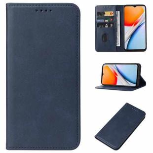 For vivo G2 Magnetic Closure Leather Phone Case(Blue)