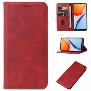 For vivo G2 Magnetic Closure Leather Phone Case(Red)