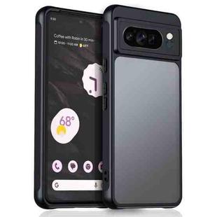 For Google Pixel 9 Pro XL Ultra-thin Translucent PC+TPU Phone Case(Black)