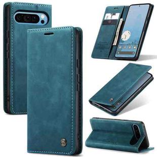 For Google Pixel 9 Pro XL CaseMe 013 Multifunctional Horizontal Flip Leather Phone Case(Blue)