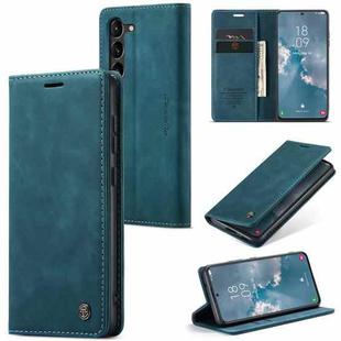 For Samsung Galaxy S24 5G CaseMe 013 Multifunctional Horizontal Flip Leather Phone Case(Blue)