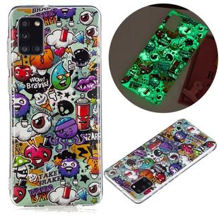 For Samsung Galaxy A31 Luminous TPU Mobile Phone Protective Case(Rubbish)
