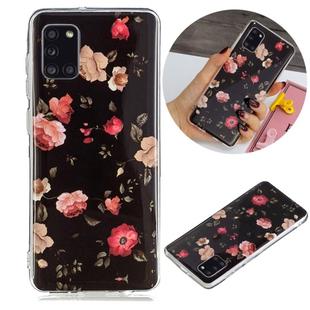 For Samsung Galaxy A31 Luminous TPU Soft Protective Case(Rose)