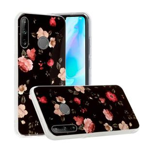 For Huawei P40 Lite E Luminous TPU Soft Protective Case(Rose)