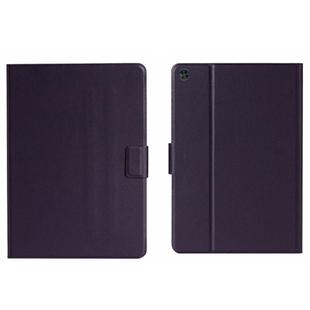 For Samsung Galaxy Tab A9+ Pure Color PU Tablet Case with Sleep / Wake-up Function(Purple)