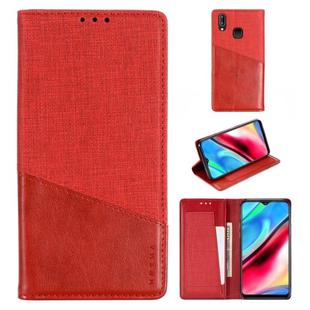 For Vivo Y93 MUXMA MX109 Horizontal Flip Leather Case with Holder & Card Slot & Wallet(Red)