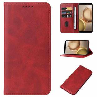 For OUKITEL WP32 Magnetic Closure Leather Phone Case(Red)